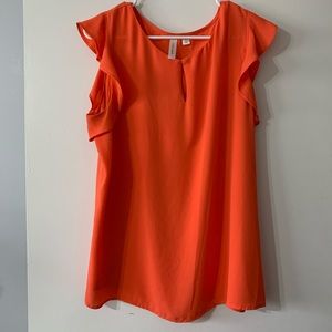 Peach Blouse Tank Top